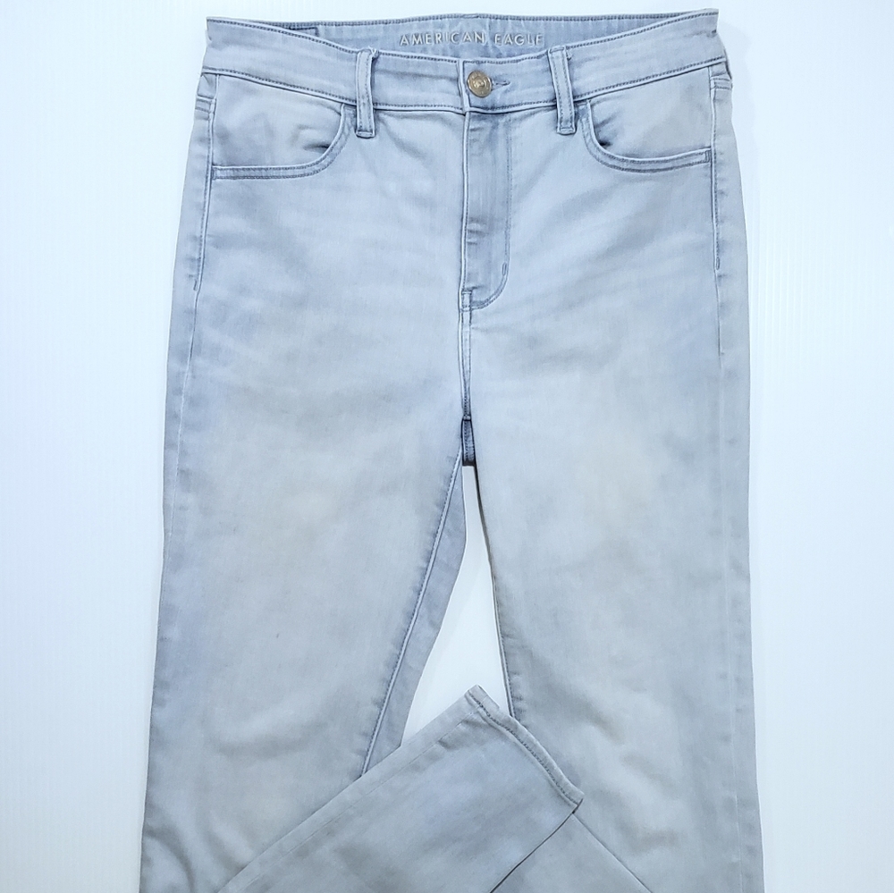 American Eagle Outfitters Next Level Stretch HighRise Jegging Jeans 12 XLong